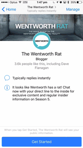 the wentworth rat foxtel